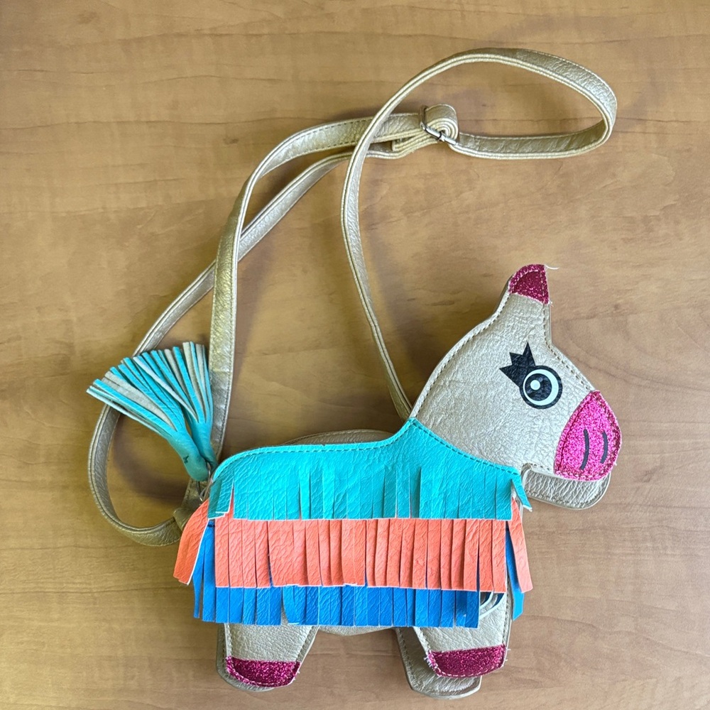 Colourful kids Llama Crossbody Bag